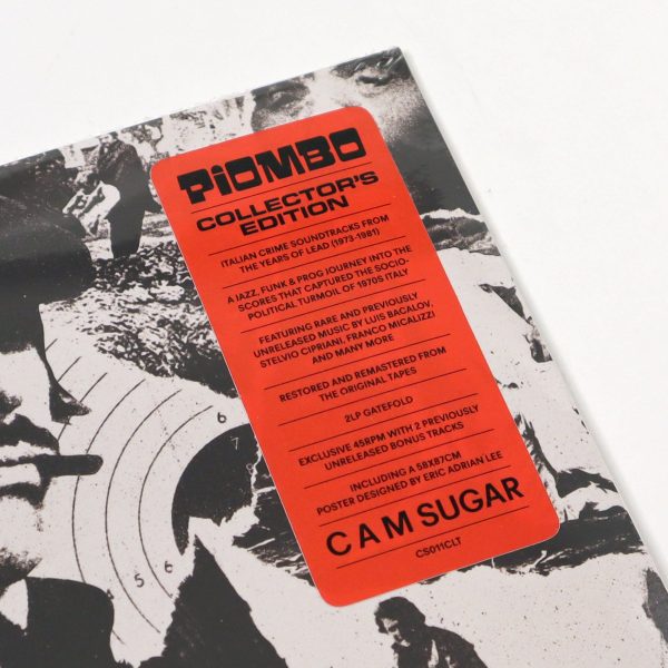 CAM Sugar: Piombo - Crime-Funk Sound Of Italian Cinema 1973-81 Vinyl 2LP+7  For Sale - Image 4