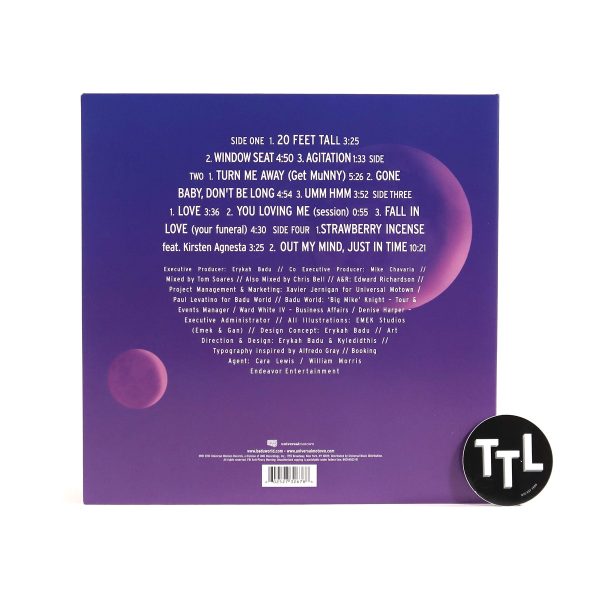 Erykah Badu: New Amerykah, Part Two: Return Of The Ankh Vinyl 2LP Cheap - Image 3