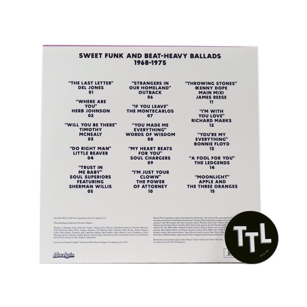 Now-Again Records: More Loving On The Flipside - Sweet Funk & Beat-Heavy Ballads 1968-75 Vinyl LP Cheap - Image 2