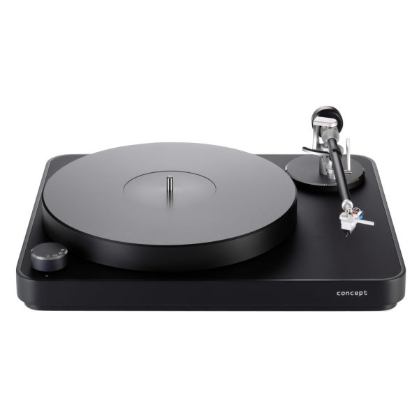 Clearaudio: Concept AiR Black Turntable - Concept Tonearm   Concept Cartridge (Open Box Special) Supply