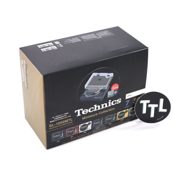 Technics: Miniature Collection SL-1200M7L Replica Toy Model - 12 Unit Blind Box Case on Sale