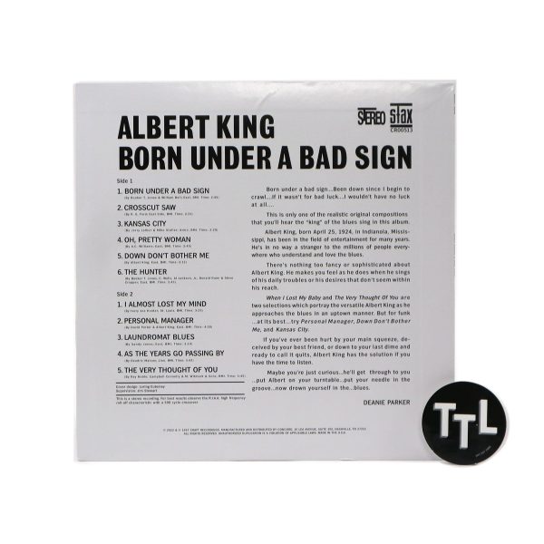 Albert King: Born Under A Bad Sign (180g) Vinyl LP Discount - Image 2