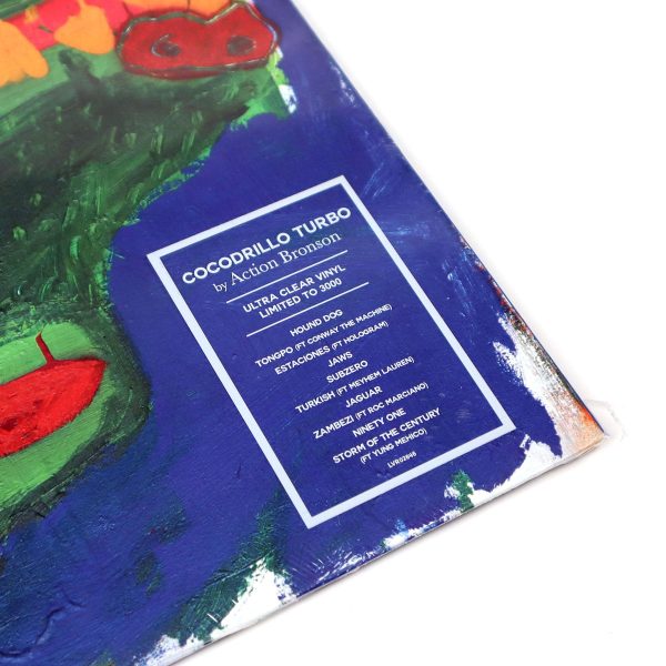 Action Bronson: Cocodrillo Turbo (Indie Exclusive Colored Vinyl) Vinyl LP Sale - Image 4