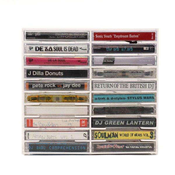 Cassette Club: Acrylic Cassette Tape Holder - 20 Tapes Cheap - Image 3