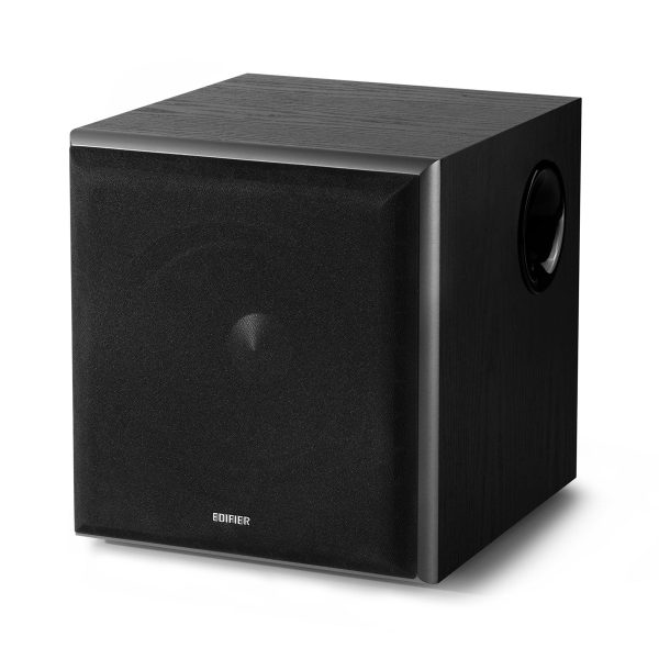 Edifier: T5 Powered Subwoofer - Black on Sale - Image 2