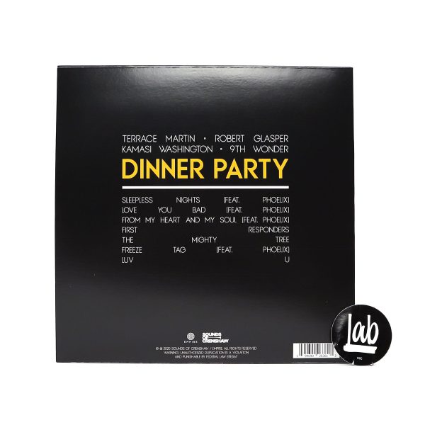 Dinner Party: Dinner Party (Terrace Martin, Robert Glasper, 9th Wonder, Kamasi Washington) Vinyl LP Fashion - Image 3