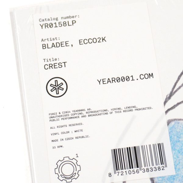Bladee & Ecco2K: Crest (Colored Vinyl) Vinyl LP Cheap - Image 4