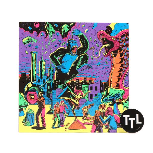 Numero Group: Warfaring Strangers - Acid Nightmares (Neon Colored Vinyl) Vinyl 2LP Discount - Image 3