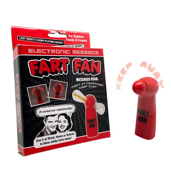 Fart Fan (with electronic message) Online now