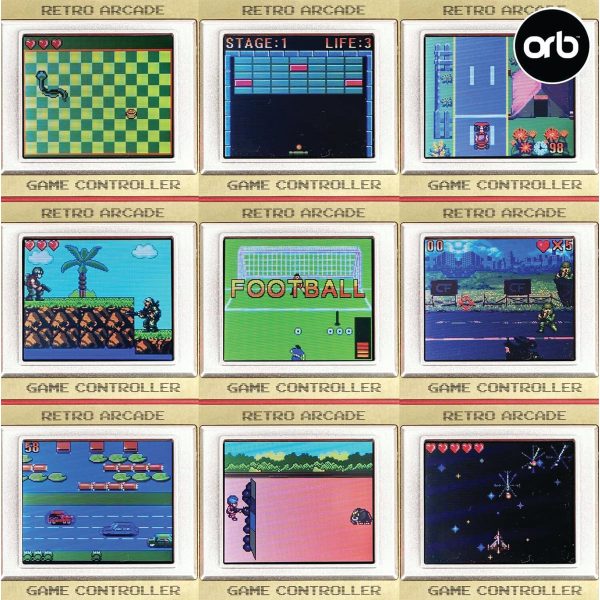 Orb Retro Mini Handheld Games Console - 150 x 8 bit games For Cheap - Image 3
