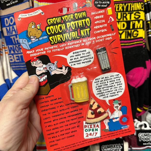 Grow A Couch Potato Survival Kit - Beer, Pizza, Remote! Online - Image 2