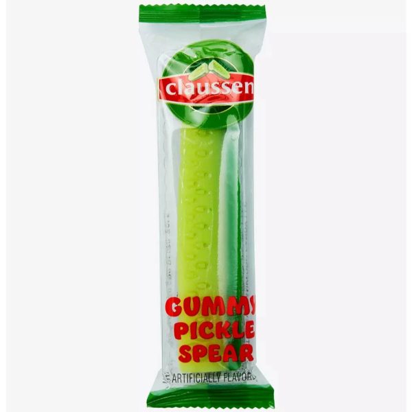Claussen Jar of Gummy Pickle Spears Cheap - Image 2