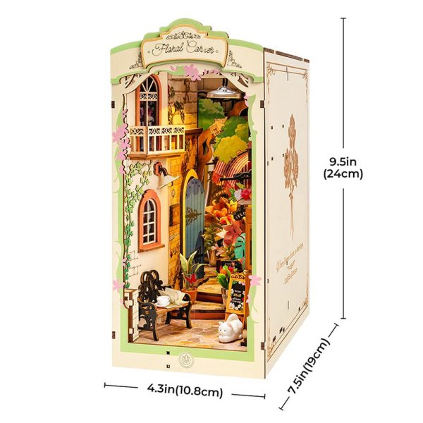 Floral Corner Book Nook DIY kit Online now - Image 2