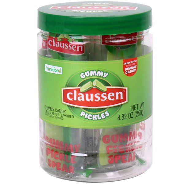 Claussen Jar of Gummy Pickle Spears Cheap